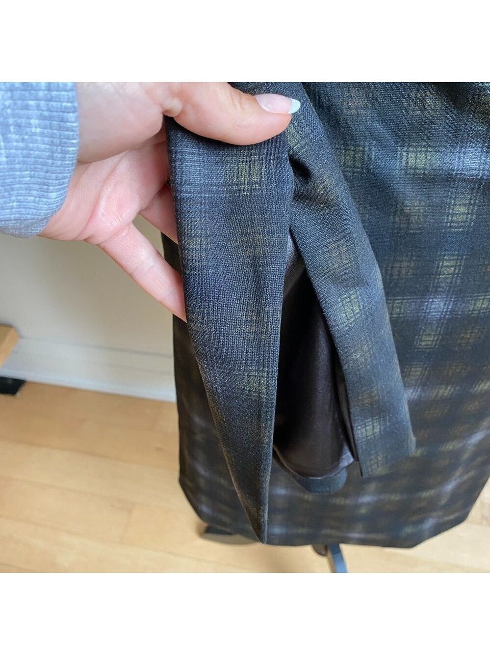 Hilary Macmillian BNWT plaid blazer dress - Picture 7 of 9